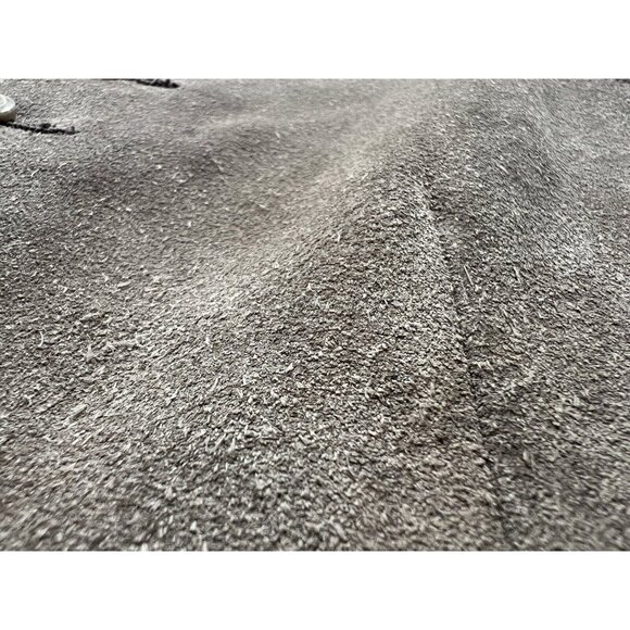 Or-Olon Suede Leather Vest Men Size 40 Brown Button Down Dress Style Classic - Picture 12 of 12